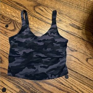 Camo Print Tank Top
